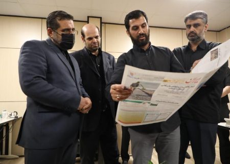 بازدید وزیر فرهنگ از موسسه مطبوعاتی ایران