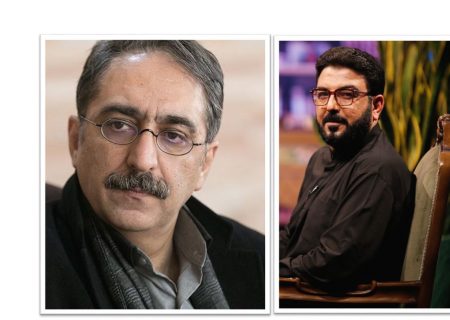 حامد عسکری و شهرام شکیبا روی صندلی اجرای «جاذبه» و «معزا»