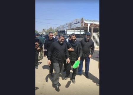 وزیر فرهنگ با عزاداران اربعین حسینی در مشایه، همقدم شد