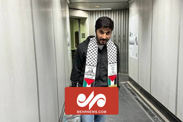 لحظه ورود بشیر بی‌آزار به کشور