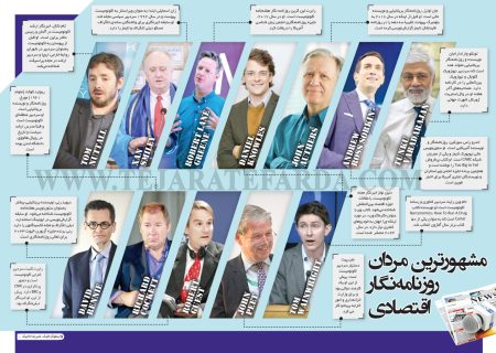 اینفوگرافیک؛ مشهورترین مردان روزنامه‌نگار اقتصادی