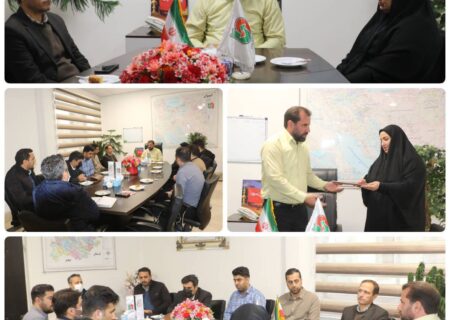 آیین تکریم و معارفه رییس اداره روابط عمومی اداره کل راهداری و حمل و نقل جاده ای استان کرمانشاه