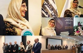 تقدیر از دکتر مریم سلیمی در سومین اجلاس روابط عمومی
